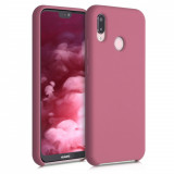 Husa pentru Huawei P20 Lite, Silicon, Roz, 45687.167, Carcasa, Kwmobile