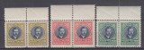 ROMANIA 1930 LP 88 CAROL II - LONDRA PERECHE SERII MNH, Nestampilat