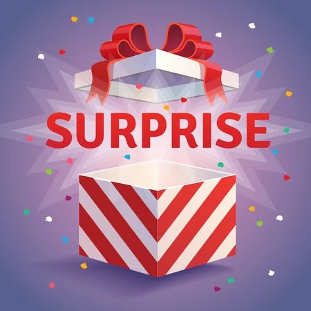 CADOU surpriza in colet!