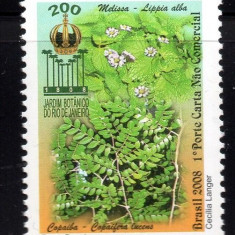 BRAZILIA 2008, Flora, MNH, serie neuzata