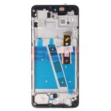 Display LCD + Touchscreen cu Rama Original Motorola Moto G72 Negru (Service Pack), Compatibil G52/G82