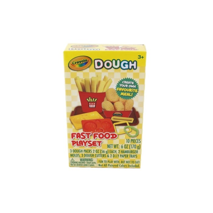 CRAYOLA MINI SET FAST FOOD