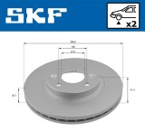 SKF VKBD 80011 V2 Disc frana