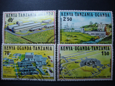 KENYA UGANDA TANZANIA 1973 SERIE foto