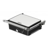 Grill electric Heinner 2000W, temperatura reglabila, deschidere 180&deg;, indicator luminos, placi antiaderente 30x25cm