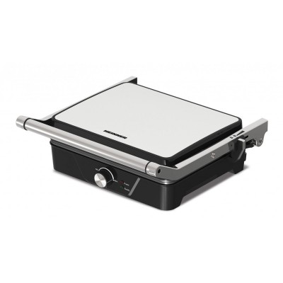 Grill electric Heinner, 2000 W, temperatura reglabila, deschidere 180 grade, indicator luminos foto