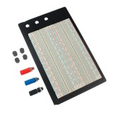 Cumpara ieftin Breadboard 1660 puncte 4 linii &ndash; ideală pentru prototipare rapidă circuite electronice
