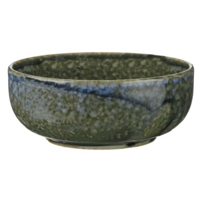 Bol Ceramic, Model Blue-Vert Olive, Diametru 11 cm, Capacitate 225 ml, Potrivit pentru Mașina de Spălat Vase și Cuptorul cu Microunde foto