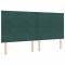 Tablie LED Verde inchis Catifea - 2