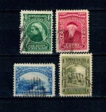 Newfoundland 1897 - Uzuale, Mi.No.44-47 stampilate
