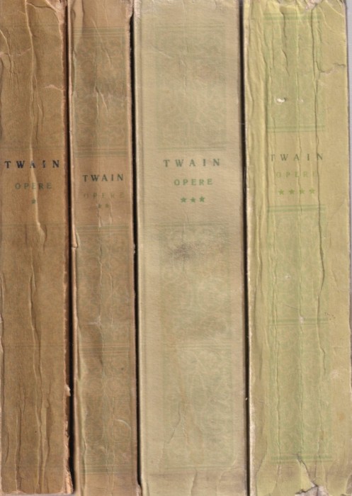 Mark Twain - Opere, 4 volume