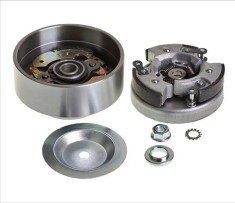 Ambreiaj complet simplu moped Piaggio Ciao &ndash; Bravo &ndash; Boxer &ndash; Si 2T AC 50cc (pentru modelele fara variator)