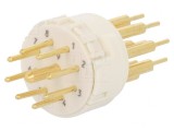 Conector M23 PIN 9 THT 200V Tată