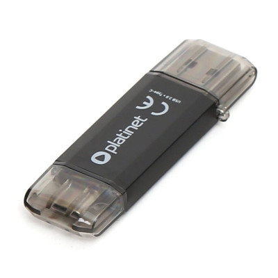 Stick memorie Flash Drive Platinet, 64 GB, USB 3.0 tip C foto