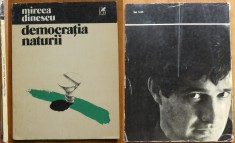 Mircea Dinescu, Democratia naturii, 1981, editia 1 cu autograf catre Romulus Vulpescu