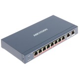 Switch 8 porturi PoE+, 2 porturi uplink - HIKVISION DS-3E0310HP-E