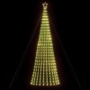 Pom de Crăciun LED 1028 LED-uri Alb Cald 403 cm