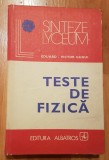 Teste de fizica de Eduard Victor Gugui. Colectia Lyceum