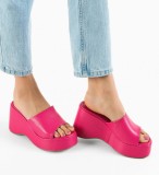 Cumpara ieftin Papuci dama Azura Fuchsia
