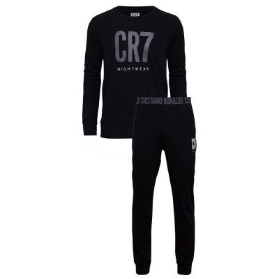 Cristiano Ronaldo pijamale de copii CR7 Long black - 10 let foto