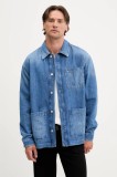 Tommy Jeans geacă cu aspect de cămașă de tranzitie, DM0DM21241