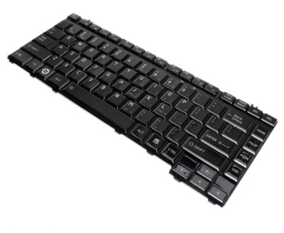 Tastatura Toshiba Negru 9J.N9082.A01 lucios, Qosmio F40 lucios, Qosmio F45 lucios, Satellite A200 13U lucios, foto