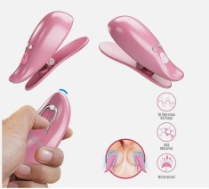 Clame de Sfarcuri Cayley, Remote Control, 10 Moduri Vibratii, USB Magnetic, Roz