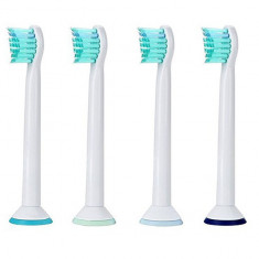 Rezerve mini de periuta de dinti electrica Pebadent ProResults HX6024 compact pentru Philips Sonicare, 4 buc Wooden Lux foto