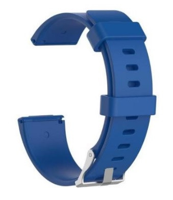 Bratara siliconica, compatibila cu Fitbit versa, albastru - 650198 foto
