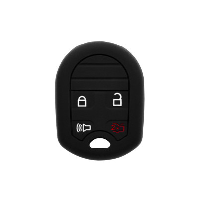 Husa pentru cheie Ford Edge 2007-2015/Lincoln/Mercury - Techsuit Car Key Case (1011.13) - Black foto