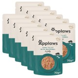 Applaws pentru pisici cu ton și macrou &icirc;n jeleu 12 x 70 g