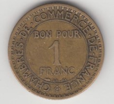 FRANTA - 1 Franc 1921 . LF1,7