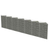 Cumpara ieftin Perete gabion, otel galvanizat, 450 x 30 x 100 cm