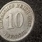 10 pfennig 1907 E (in capsula), stare aUNC [poze]. Discount conform descriere [10 - 20 %. Vezi descrierea.].