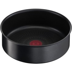 Cratita TEFAL Ingenio Unlimited 24 cm L7633502, invelis antiaderent Titan, inductie, negru
