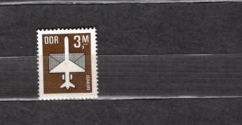 GERMANIA (DDR) 1984 - AVIATIE. AVION. SERIE NESTAMPILATA, SA23 foto
