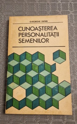 Cunosterea personalitatii semenilor Gheorghe Zapan foto