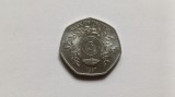 Uganda- 5 Shillings 1987-UNC, Africa