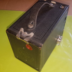 D545-I-Aparat foto box vechi KODAK BROWNIE 2 Rochester Eastman USA.