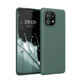 Husa pentru Xiaomi Mi 11, Silicon, Verde, 54188.171, kwmobile, Carcasa