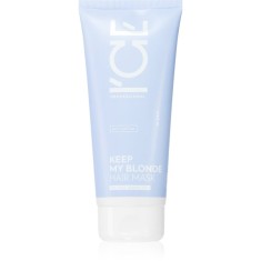 Natura Siberica ICE Professional Keep My Blonde masca pentru regenerare pentru păr &icirc;n nuanțe reci de blond, decolorat sau șuvițat 200 ml