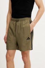 adidas pantaloni scurți Chelsea bărbați, culoarea verde, JW1901