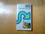 ARGES - Ghid Turistic al Judetului - Teodor Mavrodin, Ion S. Bacanu, Spiridon Cristocea - Editura Sport Turism, 1978, 134 p.+ harta