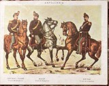 UNIFORMELE ARMATEI ROMANE LA 1877-ARTILERIA/ CALENDAR,EDITURA,,MERIDIANE&quot;1977
