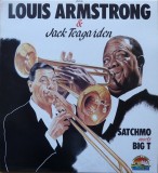 Vinil LP # Louis Armstrong, Jack Teagarden &lrm;&ndash; Satchmo Meets Big T (EX)