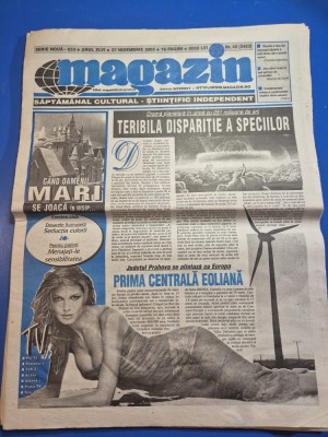 ziarul magazin 27 noiembrie 2003 foto