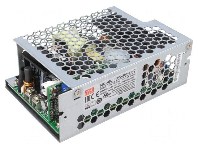 Alimentator Pulsatoriu Deschis 300W 127-370VDC 90-264VAC RPS-300-12C