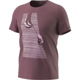 Tricou DYNAFIT X Simon Charri&egrave;re Tee Man dark rose XL