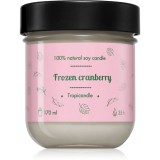 Tropicandle Frozen Cranberry lum&acirc;nare parfumată 170 ml
