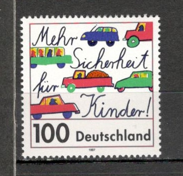 Germania.1997 Atentie in circulatie la copii ! MG.892